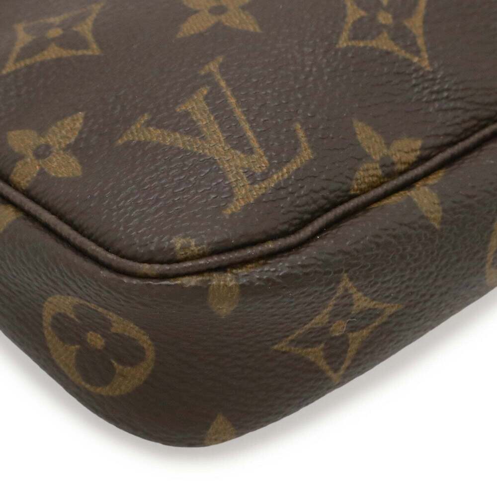LOUIS VUITTON Brown Monogram Pochette Mini Bag - Picture 4 of 9